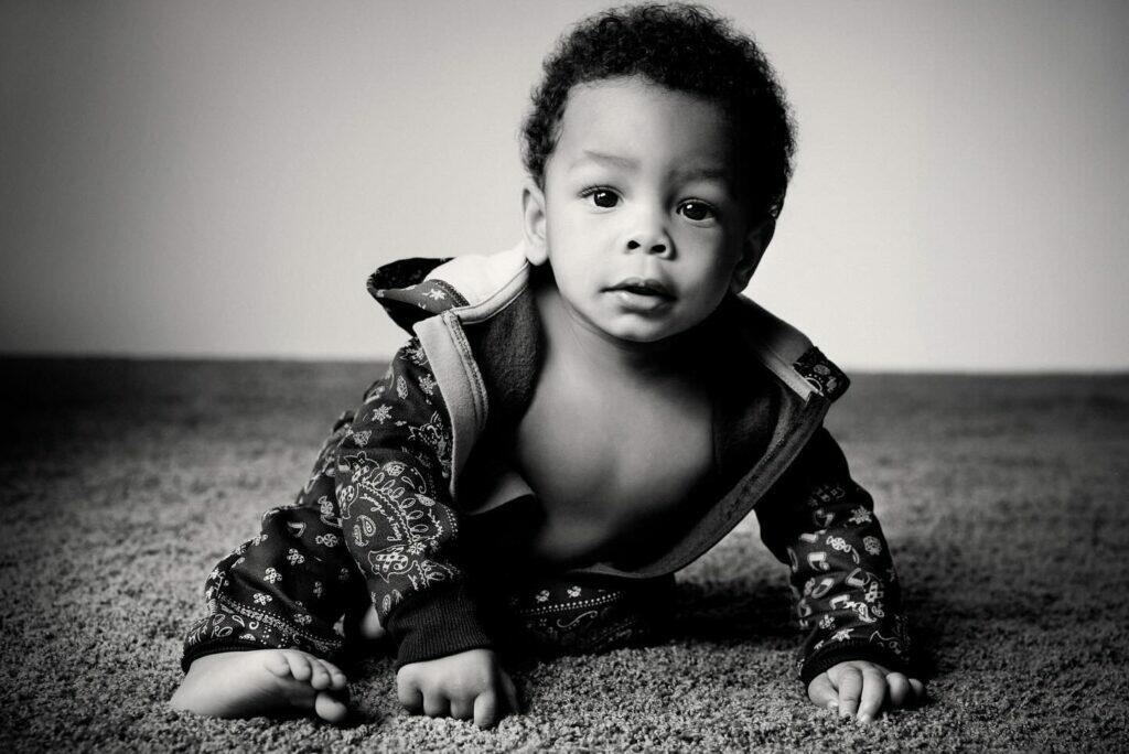 Rihanna and her sons RZA and Riot