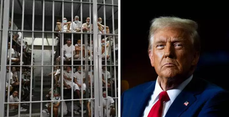 CECOT prison, Donald Trump