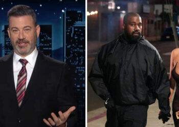 Jimmy Kimmel, Kanye West, Bianca Censori