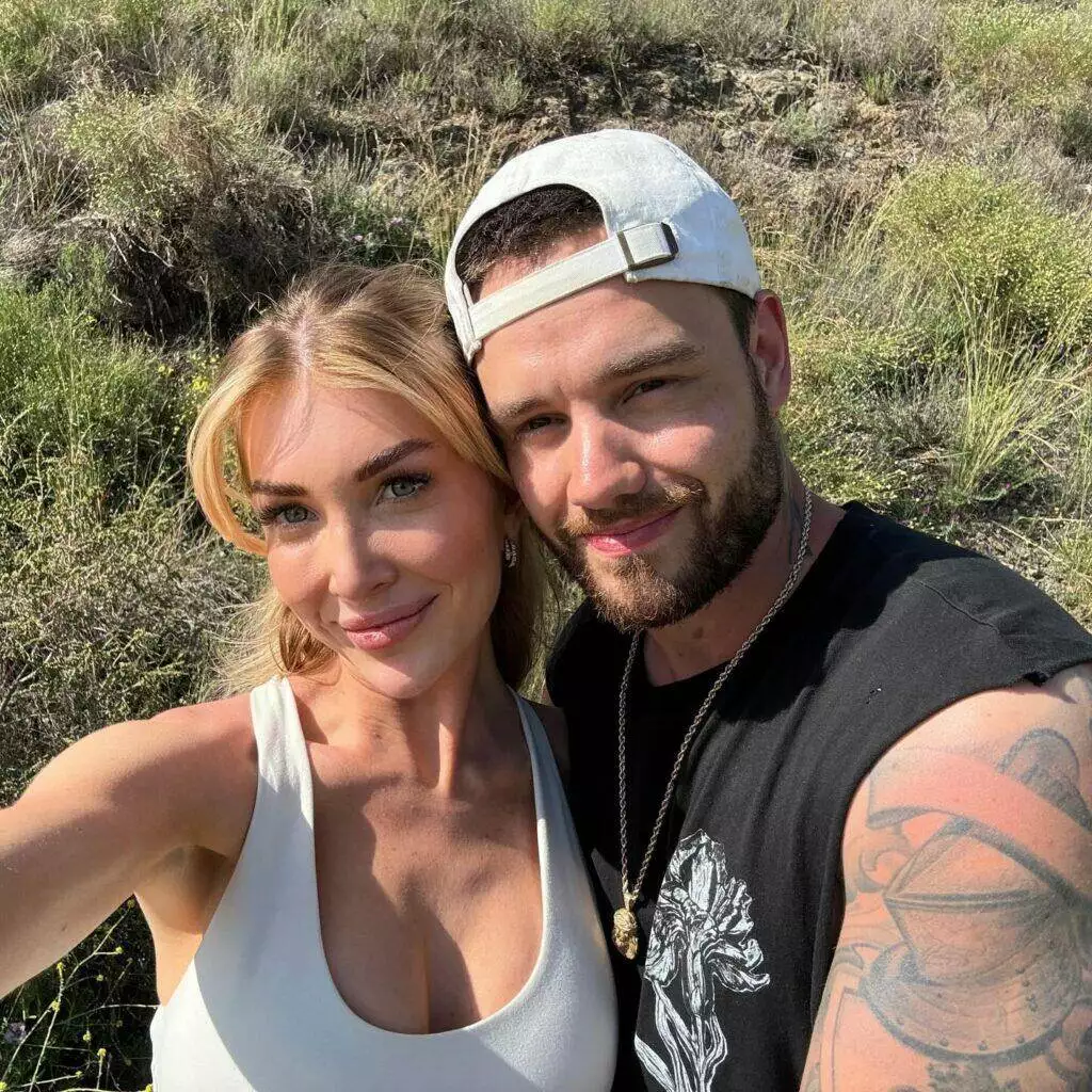 Liam Payne and his girlfriend Kate Cassidy in Argentina
