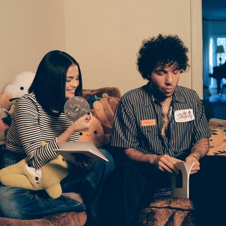 Selena Gomez on Instagram with Benny Blanco