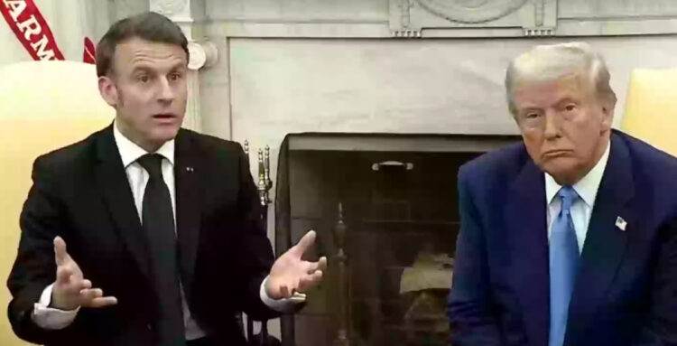 Trump, Macron
