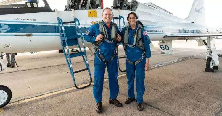 NASA's Boeing Crew Flight Test (CFT) astronauts Barry 
