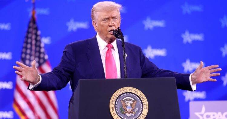 US President Donald Trump explains his encounter with Supreme Court Chief Justice John Roberts
