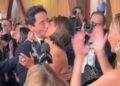 Berry and Brody kiss 2025 Oscars