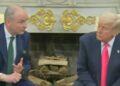 Donald Trump and Micheal Martin