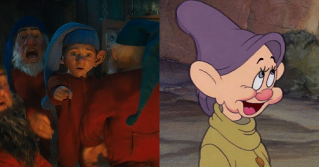 Dopey Snow White Dwarf old and new