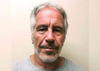 This photo provided by the New York State Sex Offender Registry shows Jeffrey Epstein, March 28, 2017