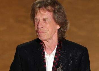 Mick Jagger at the Oscars