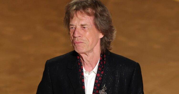 Mick Jagger at the Oscars