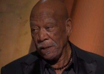 Morgan Freeman at the Oscars