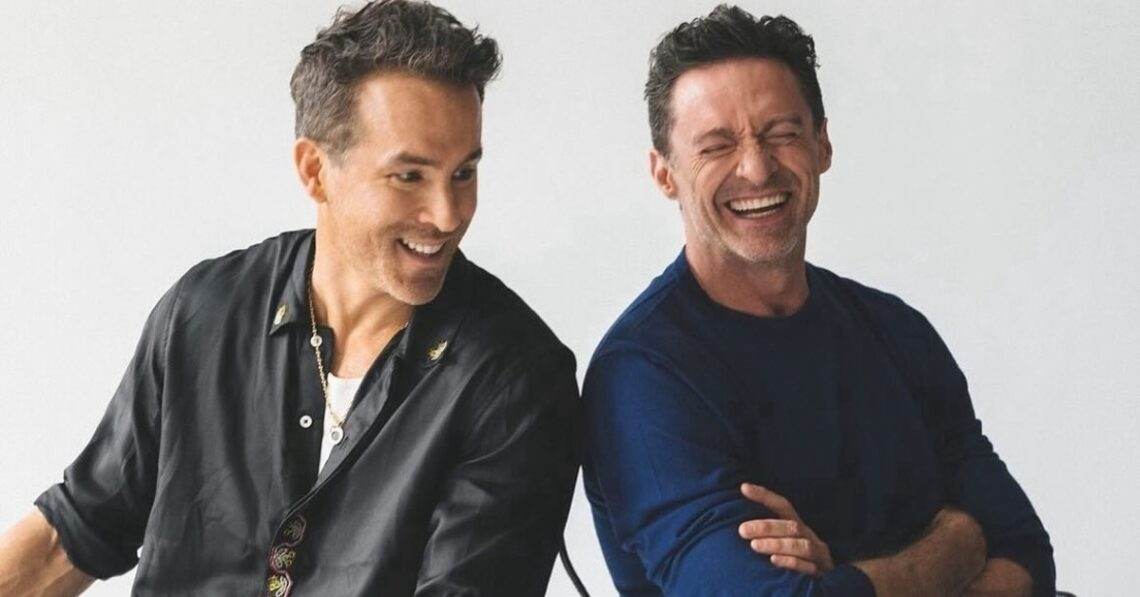 Ryan Reynolds and Hugh Jackman