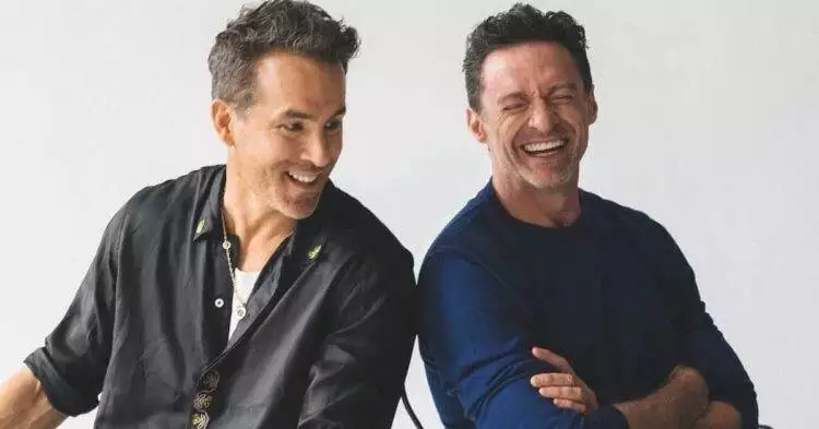 Ryan Reynolds and Hugh Jackman