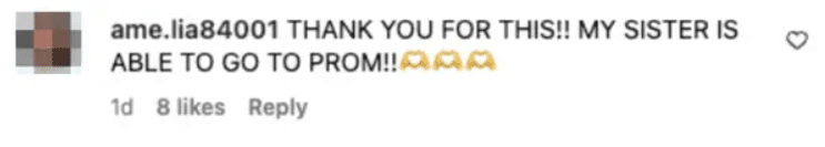 IG comment