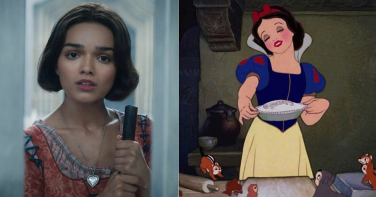 Snow White old and new (Disney)
