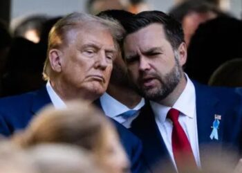 US President Donald Trump and vice president JD Vance