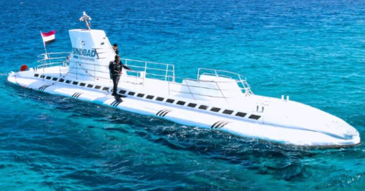Sindbad submarine carrying 45 tourists in the Red Sea ended up sinking