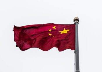 red national flag