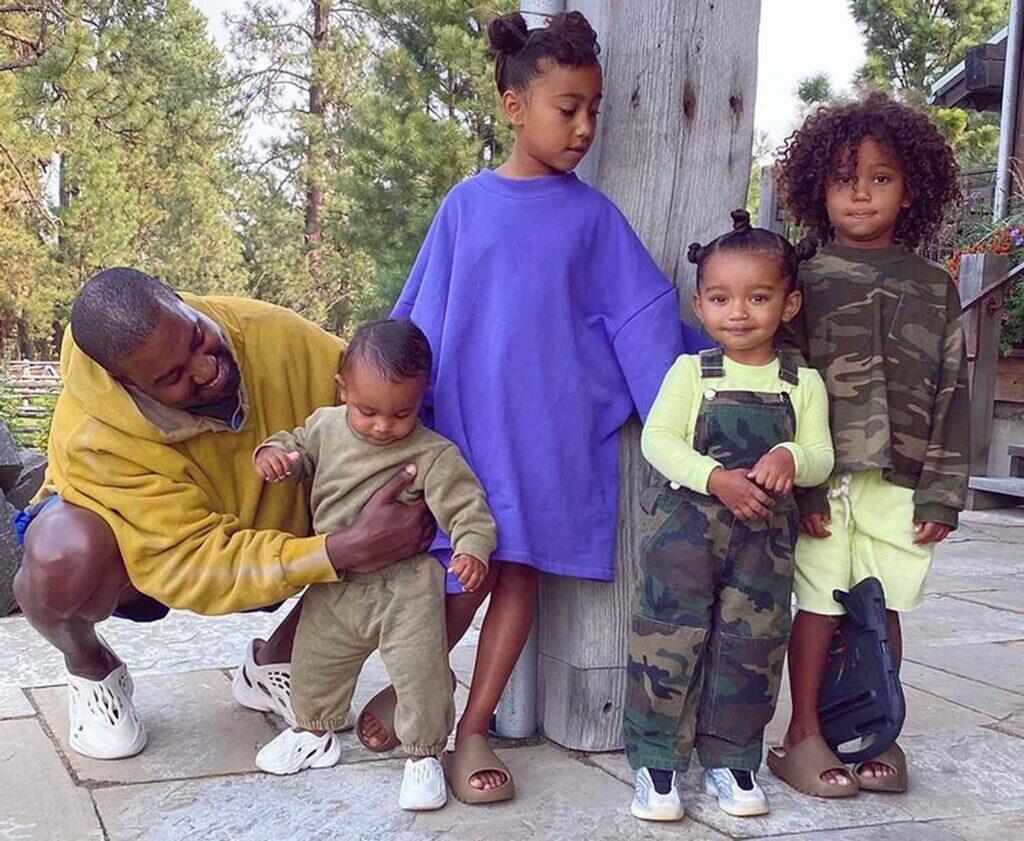Kanye and kids