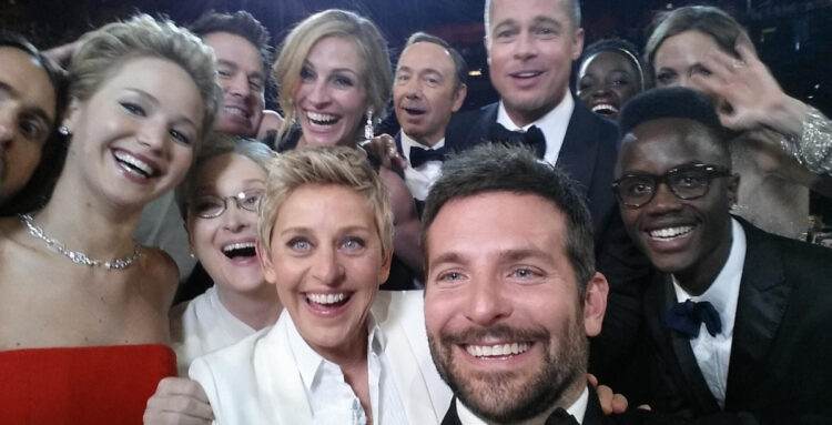 Oscars selfie