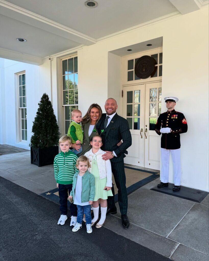 MMA Fighter Conor McGregor, Donald Turmp, White House