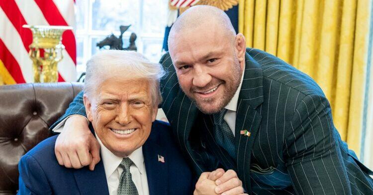 MMA Fighter Conor McGregor, Donald Turmp, White House