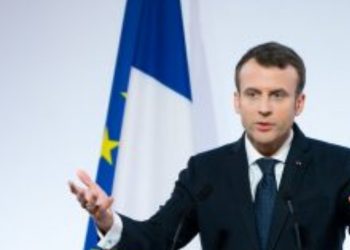 Emmanuel Macron responds to Trump's tariffs