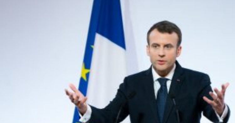 Emmanuel Macron responds to Trump's tariffs