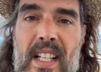 Screengrab from Russell Brand response video