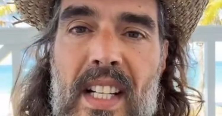 Screengrab from Russell Brand response video