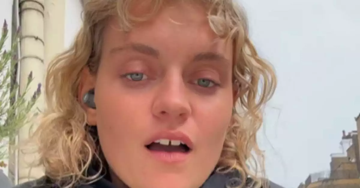 Screengrab from video of Kath Ebbs explaining breakup with JoJo Siwa