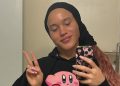 Airyn De Niro mirror selfie