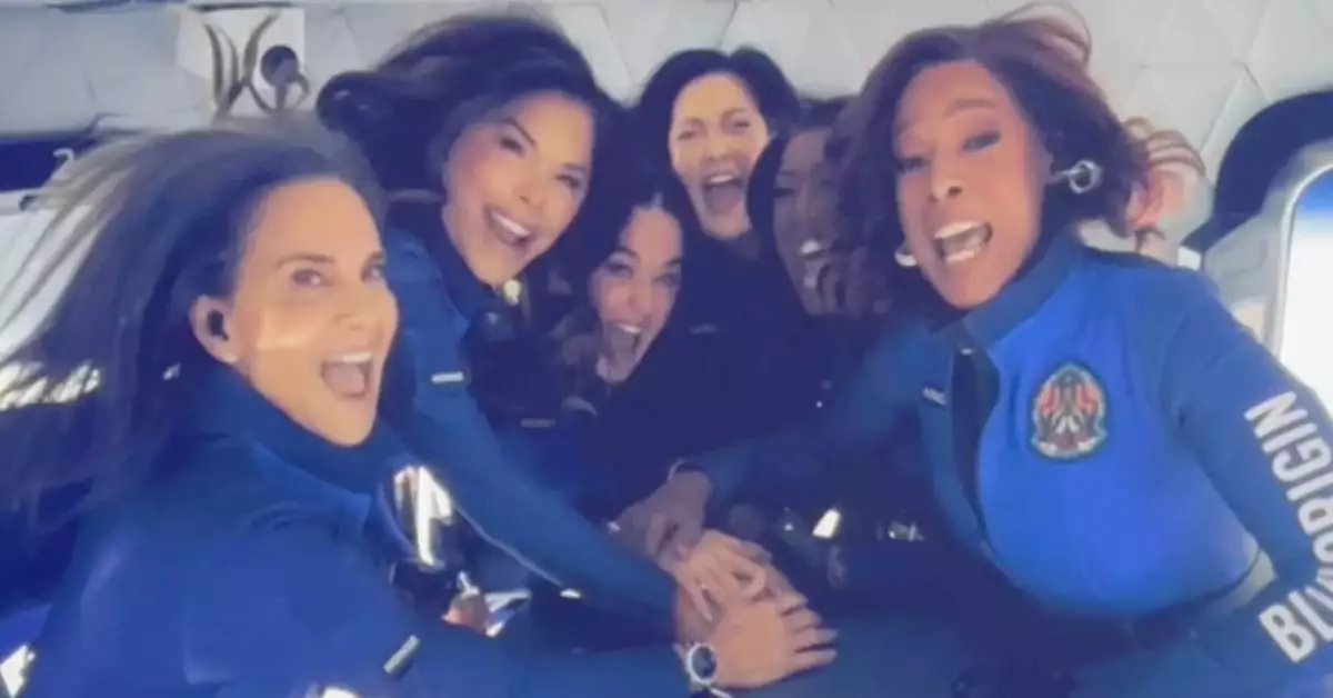 All-female Blue Origin flight crew