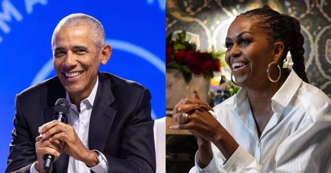 Barack Obama and Michelle Obama