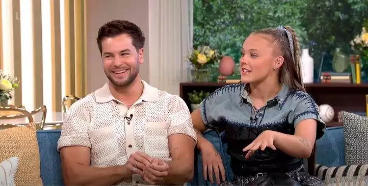Chris Hughes and JoJo Siwa on ITV This Morning