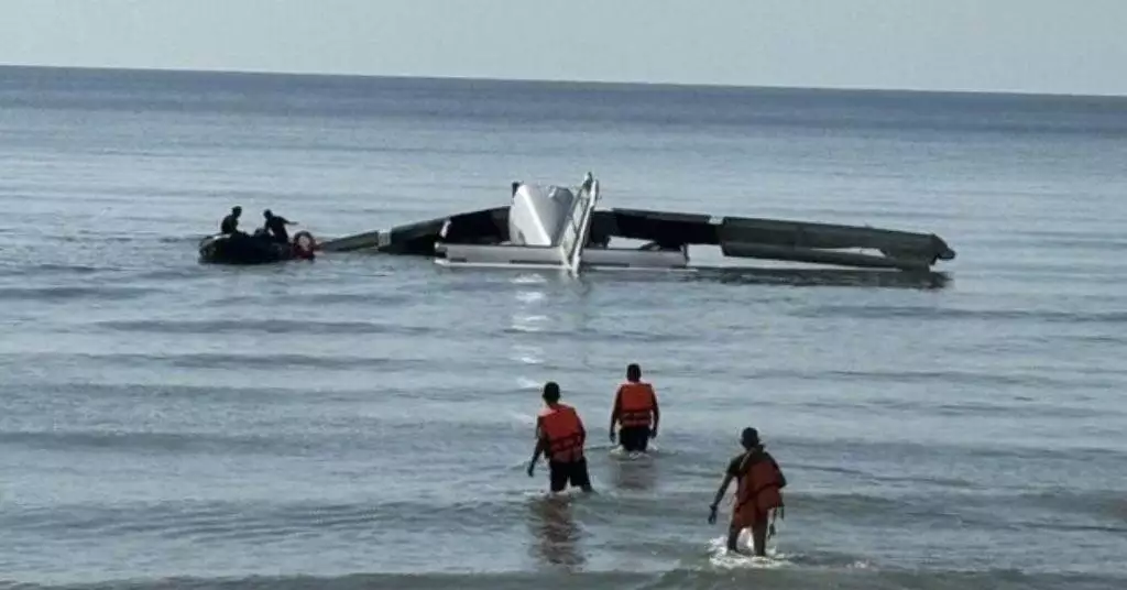 Thailand police plane crash