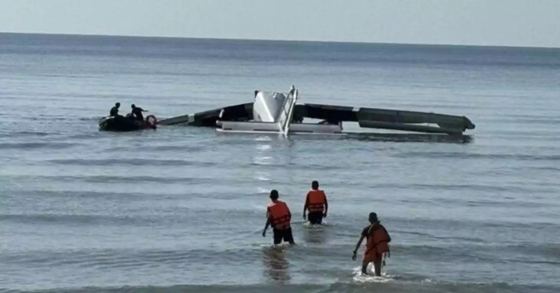 Thailand police plane crash