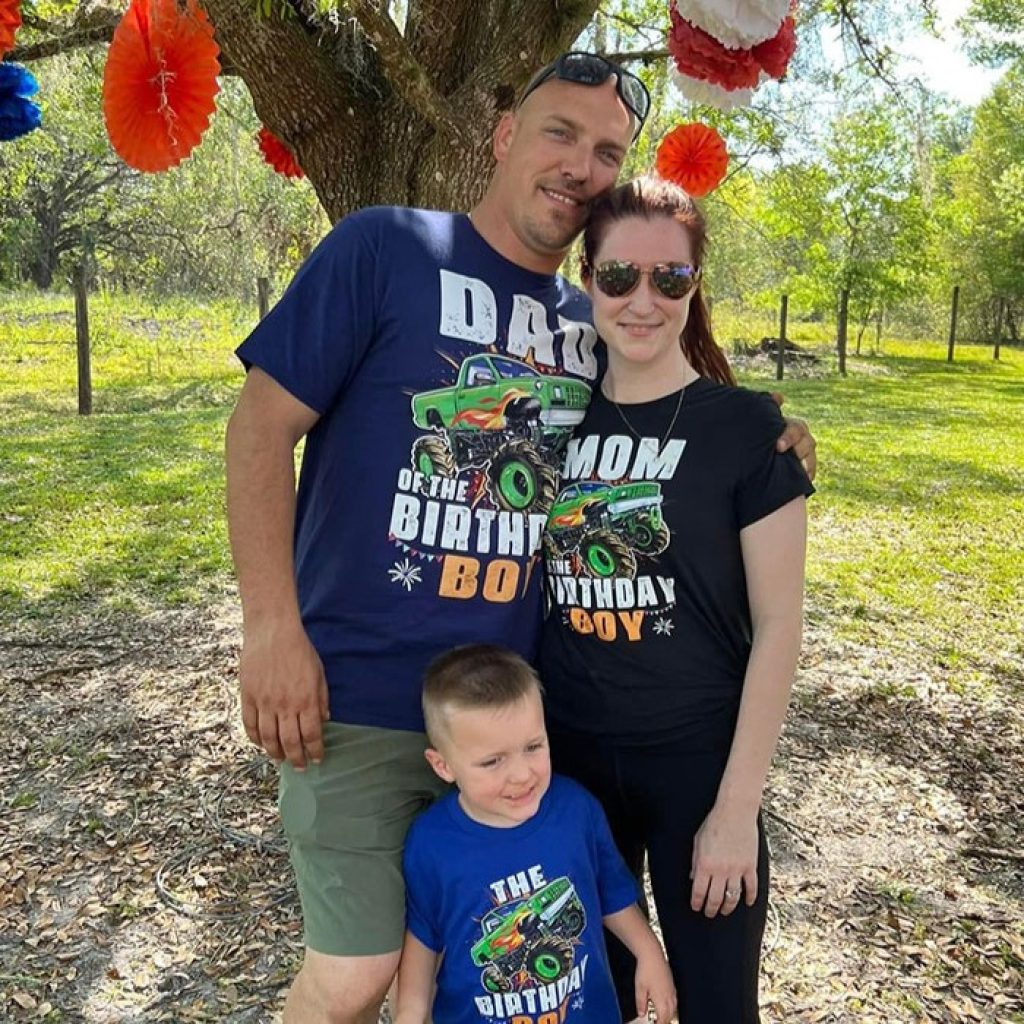 Kaila, husband, kid
