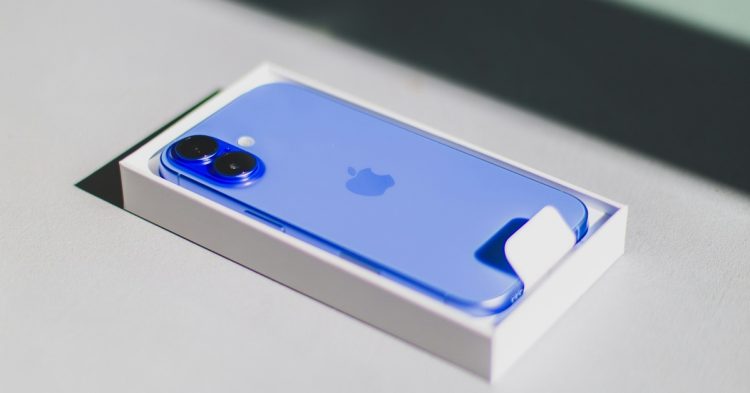 iPhone in case