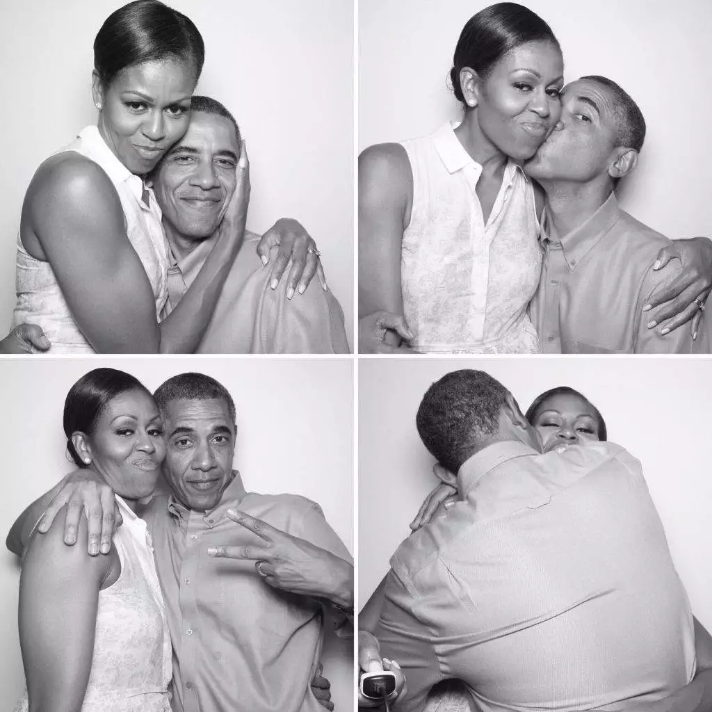 michelle and barack obama