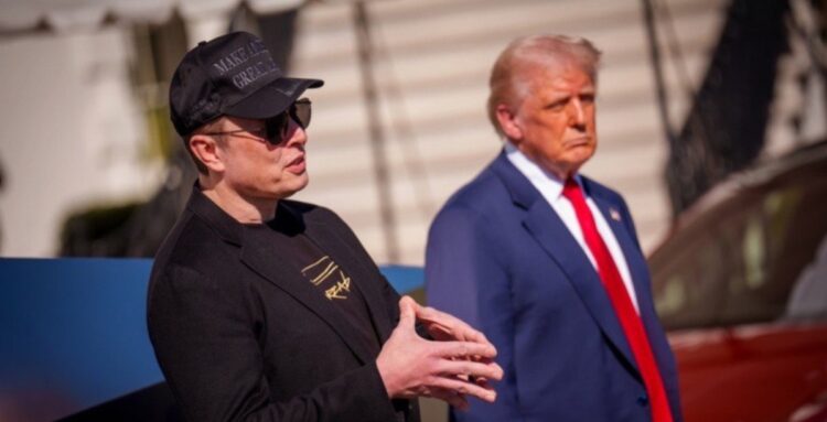 Elon Musk, Donald Trump