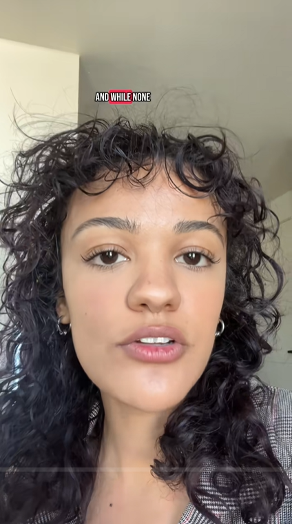 Screengrab from Marissa Bode TikTok video