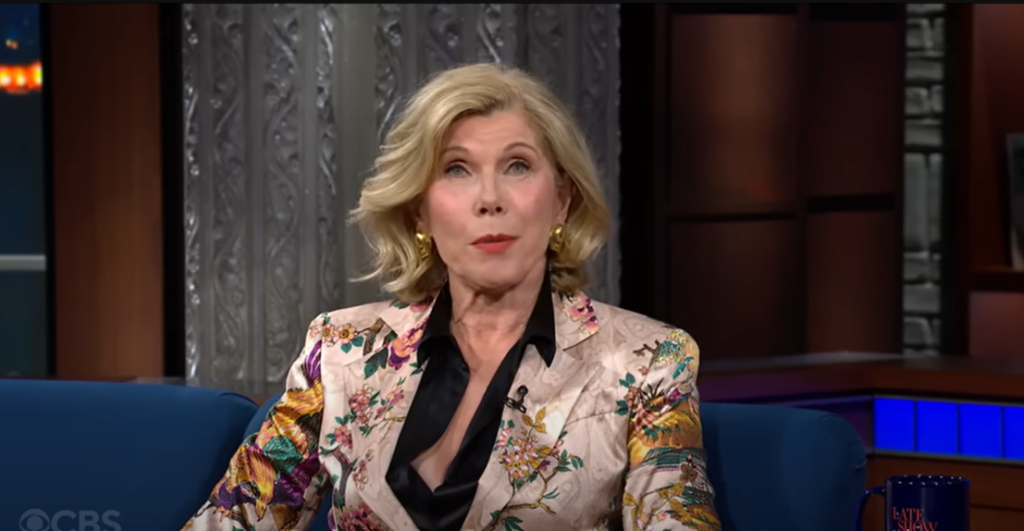 Christine Baranski on The Late Night Show with Stephen Colbert