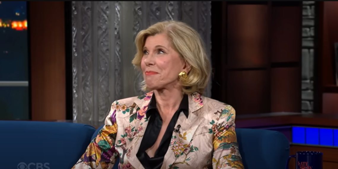 Christine Baranski on The Late Night Show with Stephen Colbert