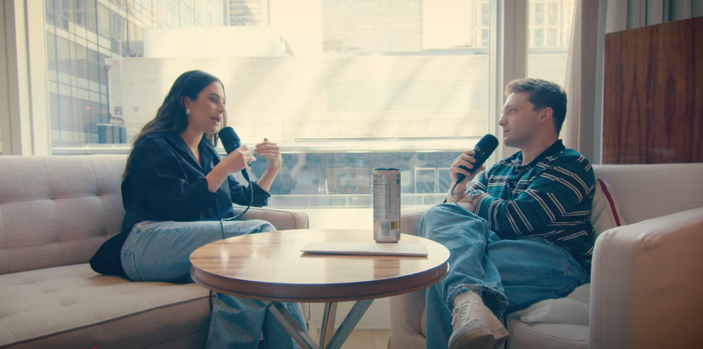 Lea Michele and Jake Shane on Therapuss with Jake Shane