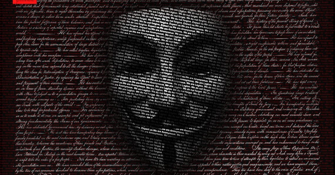 Anonymous mask