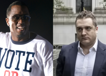 Diddy on the left and George Kaplan on the right