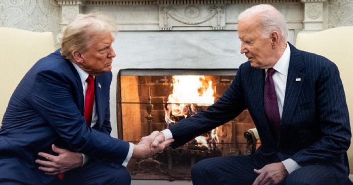 Donald Trump and Joe Biden