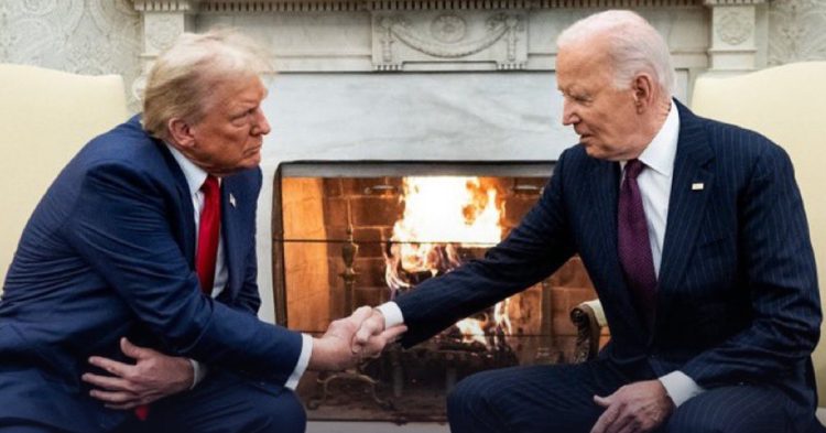 Donald Trump and Joe Biden
