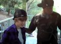 Justin Bieber and Diddy in 2009